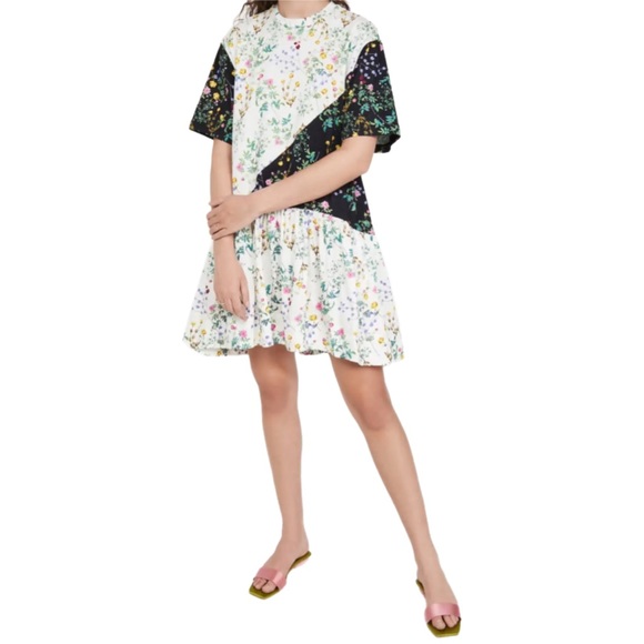 Cynthia Rowley Patchwork Jersey Dress - Picture 4 of 4